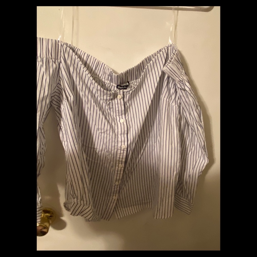 Charlotte Russe Off the Shoulder Top